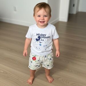 Magnetic Me White and Blue Mickey Mouse Kids Matching Set